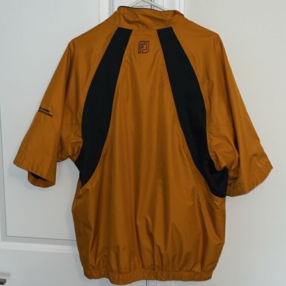 FJ Footjoys Dryjoys waterproof Card Sound Key Largo men’s 2 tone SS golf jacket - Picture 4 of 5